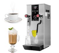 Commercial Milk Foam Frother | Milk Steamer with LED Screen | Electric Milk Foam Maker for Espressos, Coffee, Tea, Desserts