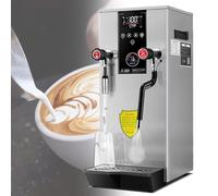 Commercial Milk Frother with 12L Capacity, 2500W Power, LED Display, and 360° Water Valve for Coffee, Drink, and Dessert Shops