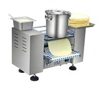 Commercial Mille Crepe Cake Machine, Automatic Thousand-Layer Crust Maker, Adjustable Thickness 0.4-1.2mm, Perfect for Baking 6-Inch Cakes