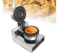 Commercial Multipurpose Burger & Waffle Maker, Double-Sided Non-Stick Sandwich Press - Electric Ice Cream Bun Baker with Adjustable Temperature (50-300°C), for Home Kitchens, Cafés & Breakfast