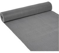 Commercial Non-Slip Bathroom Mats, 0.22'' Thick S-Shaped Versatile Matting, Mesh Hollow Door Mat Roll, Drainage Floor Mat for Swimming Pool Garage,Gray,0.9x3m/3x10FT