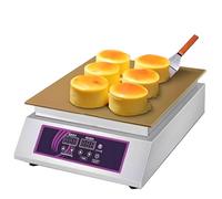 Commercial Non-Stick Souffle & Pancake Maker, Electric Double-Head Muffin & Waffle Maker for Countertop Use