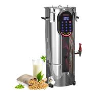 Commercial Nut Milk Maker Machine, Automatic Grinding for Dry/Wet Beans with Auto Clean & 24H Keep Warm, Built-in Stainless Steel Filter for Kitchen Restaurant Use