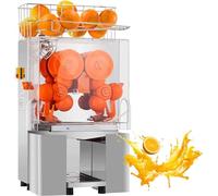 Commercial Orange Juicer Machine, Automatic Slow Masticating Juice Extractor for Fresh Juice, Easy Cleanup, Ideal for Home and Business Use