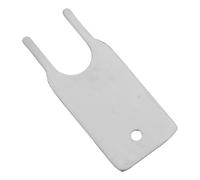 Commercial Paper Roll Dispenser Key Set for Toilet Holders | Plastic Silver Spare Tool, Low-profile Design, Portable Access for Janitorial Service and Facility Maintenance