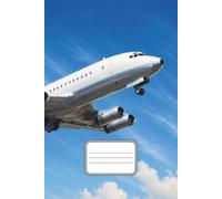 Commercial Pilot's Notebook: Professional Journal for Airline Pilots, Flight Crews and Aviation Professionals, 120 Lined Pages, 6x9