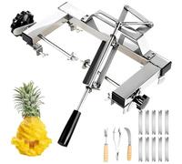 Commercial Pineapple Peeling Machine, Stainless Steel Processing Equipment for Efficient Fruit Preparation
