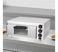 Commercial Pizza Oven Single/Double-Layer Electric Pizza Oven With Stone, Multipurpose Toaster Bake Broiler, 20/48L Capacity, For Restaurant Home & Indoor Outdoor Use(Single Layer)
