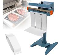 Commercial Plastic Poly Bag Heat Sealing Machine, Foot Operated for Efficient Packaging in Supermarkets, Factories, and Coffee Shops