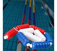 "Commercial Pool Divider Ropes 59 FT - Floating Lane Divider for Pools & Ponds, Competition-Ready with Hooks, Durable & Easy to Install, Perfect for Swim Events"