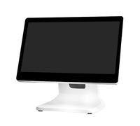 Commercial POS System with Customer Display, SSD Storage, MSR/WiFi for Small Businesses, Supermarkets, and Snack Bars