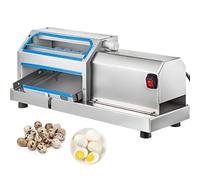Commercial Quail Egg Sheller, 60KG/H Electric Quail Egg Peeler Machine, 25W Semi-Automatic Quail Egg Peeling Machine, Household Stainless Steel Processing Peeling Tool for Boiled Quail Egg