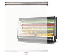 Commercial Refrigerator Plastic Roller Caster Wheels for Display Cabinets Smooth Mobili Design Perfect for Food Service Equipment