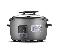Commercial Rice Cooker, 23L Large Capacity Electric Steamer with Non-Stick Aluminum Pot & Digital Timer, for Hotel/Restaurant Use