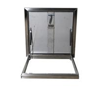 Commercial Roof Hatch - Waterproof Heavy-Du Gas ngs Locking System for Secure Access and Maintenance on Roofs and Reliable Solut for Contractors