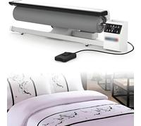 Commercial Rotary Roller Iron Steam Press - Continuous Steam Ironing Machine for Bedding, Pillowcases, and Flat Textiles