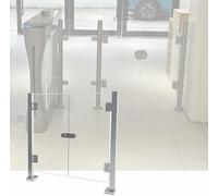 Commercial Safety Door, Universal Acrylic Entrance Barrier for Supermarket & Office Building Access Control, Closure Gate for Enhanced Security