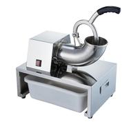 Commercial Shaved Ice Machine, 850Rpm Electric Ice Crusher Machine, 100 Kg/hour, Ideal for Smoothies and Desserts