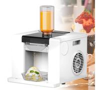 Commercial Shaved Ice Machine, Electric Snow Cone Maker, Air Cooling, 280W, 750ml Capacity, One-Touch Cleaning, 60kg/Day, Ideal for Cafes and Restaurants