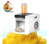 Commercial Shaved Ice Maker for Home, Stall, Milk Tea, and Cold Drink Shops - Efficient Snow Melting and Ice Shaving Solution
