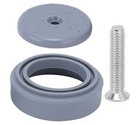Commercial Sink Sprayer Repair Kit Durable Shower Faucet Cover Replacement Parts for Restaurant Kitchen Sink Sprayer Valve Face Plastic White (9957 Lid/Gray)