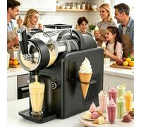 Commercial Slush Machine,Slushie Machine 1.8l,5 Preset Programs/360° Rotation/Quick cooling,LED Display,For Slush,Cocktail,Milkshake,Wine White