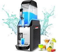 Commercial Slushy Machine - 1500W Frozen Drink Machine for Restaurants, Bars, and Parties - Ideal for Margaritas and Slushies