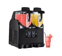 Commercial Slushy Machine 2x5L Home Slush Maker Frozen Drink Beverage Dispenser Ice-Cool Juice Smoothie Making Equipment