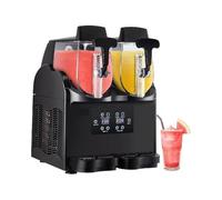Commercial Slushy Machine 2x5L Home Slush Maker Frozen Drink Beverage Dispenser Ice-Cool Juice Smoothie Making Equipment