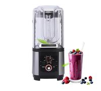 Commercial Smoothie Blender 2200W with Quiet Shield, 2L Food Grade Pitcher, FastIce Crusher, Self Cleaning Feature, Heavy Duty Design