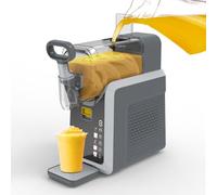 Commercial Smoothie Machine, Professional Frozen Drink Maker, with 5 Major Functions, One-Button Automatic Cleaning, for Ice Cream/Cold Drink/Smooth