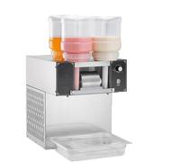 Commercial Snow Cone Maker, Adjustable Speed Snowflake Ice Crusher, 1200W Power, Four 2.5L Barrels for Home, Food Trucks, and Restaurants