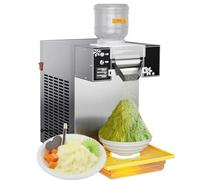 Commercial Snow Ice Cream Machine Snowflake Ice Maker Machine Snow Continuous Cooled Milk Mango Bingsu Shaver Smoothie Crusher 60/120/180kg/DAY(180KG)