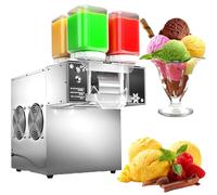 Commercial Snowflake Ice Machine - High-Capacity 120KG/24H for Shaved Ice and Snow Cones, Perfect for Both Commercial and Home Use