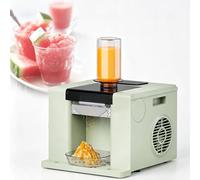 Commercial Snowflake Ice Maker, Shaved Ice Machine, 60kg/24h, Smoothie Thickness Adjustable, for Snack Bar, Ice Cream Shop, Automatic Cleaning for Commercial/Home,A