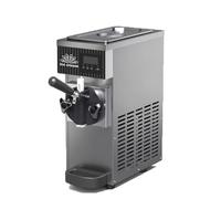 Commercial Soft Serve Ice Cream Machine 4-8KG/h Output 450W/750W LED Display Countertop Compressor Dispenser for Restaurants Cream Shops