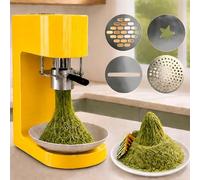 Commercial Soft Serve Ice Cream Machine, 7.4-7.9 Gal/Hr with 4 Types Noodle Outlets, Easy to Replace for Catering and Shops