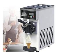 Commercial Soft Serve Machine 450W with LED Panel and 4-5 L/h Output Cream