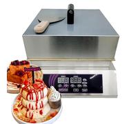 Commercial Souffle Machine Souffle Pancake Maker Dorayaki Baker Double Plate Electric Griddle Digital Display Muffin Maker 26.3x13.8in Copper Heating Sur face Fluffy Machine Singlehead