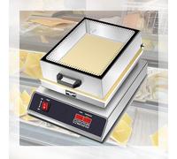 Commercial Souffle Pancake Maker | Electric Griddle with Digital Display | 220V Copper Heating Surfaces | 14.76x11.81in | Fluffy Pancakes Machine