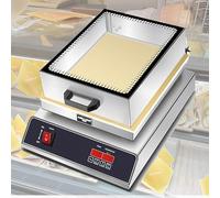 Commercial Souffle Pancake Maker, Electric Griddle with Digital Display 60-240℃ Temperature Control for Cafe Shop