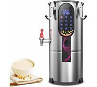Commercial Soy Milk Maker Machine,Electric Nut Milk Maker Machine,Dry/Wet Beans Automatically Grinding, Almond/Oat/Coconut/Soy Milk