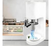 Commercial Spaghetti Ice Cream Maker 80W Electric Press Machine Stainless Steel One Touch Control Removable Molds For Kitchen Cafe