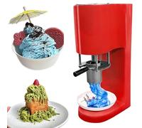 Commercial Spaghetti Ice Cream Maker, Soft Serve & Gelato Machine with 4 Shape Molds, One-Touch Start for Dessert Shops, Home, Food Trucks