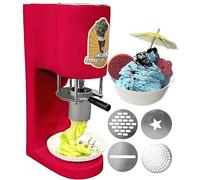 Commercial Spaghetti Ice Cream Noodle Maker, Multi-Shape, 28-30L/H, for Bars Cafes Dessert Shops Food Trucks