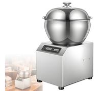 Commercial Spiral Dough Mixer with Stainless Steel Bowl, Heavy-Duty Electric Kneading Machine for Bread and Pizza Dough