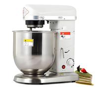 Commercial Spiral Mixer - Heavy Duty 3-in-1 Stand Mixer with Stainless Bowl for Pizza, Bread, and Cakes - Bakery Equipment, 5L Capacity