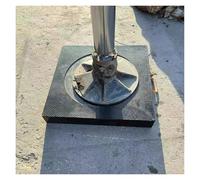 Commercial Square High Density Stabilizer Jack Pads for RV Leveling, Thick Polyethylene Foot Pads 30x30, 40x40, 50x50, 60x60 (50x50x6cm / 19.7x19.7x2.4in)