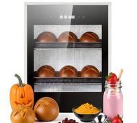 Commercial Stainless Steel Electric Dough Proofer 40L, Adjustable Temp Humidity Control Fermentation Cabinet, Perfect for Bakery, Pizza Dough, Bread, Pastry Proofing at Home or Shop