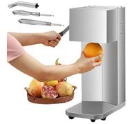 Commercial Stainless Steel Squeezer and Crusher, Electric Orange Juicer, 3 Seconds Effortless Juicing, Easy Clean, Juice Beverage Machine for Shop Bar Restaurant Use